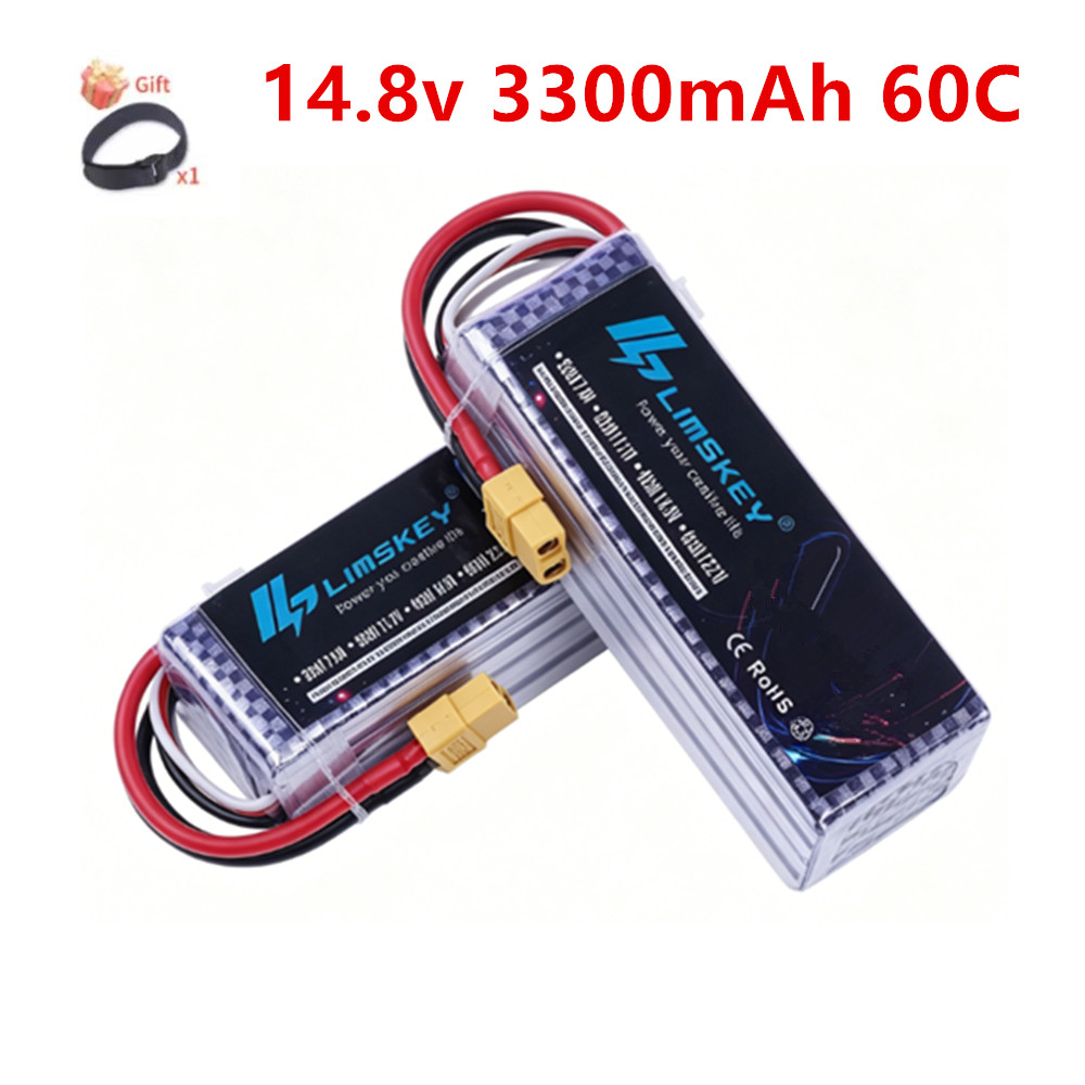 Drone Racing Battery - Batterie LiPo 4S 14.8V 3300mAh 60C/80C