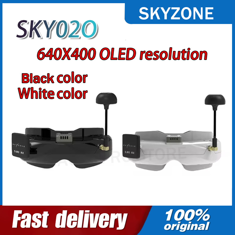 Drone Racing Antenna - Lunettes FPV SKYZONE SKY02O OLED 5.8GHz