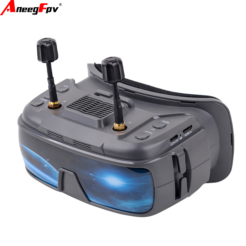 Drone Racing Goggles - VR200 3.5 pouces FPV lunettes 5.8G