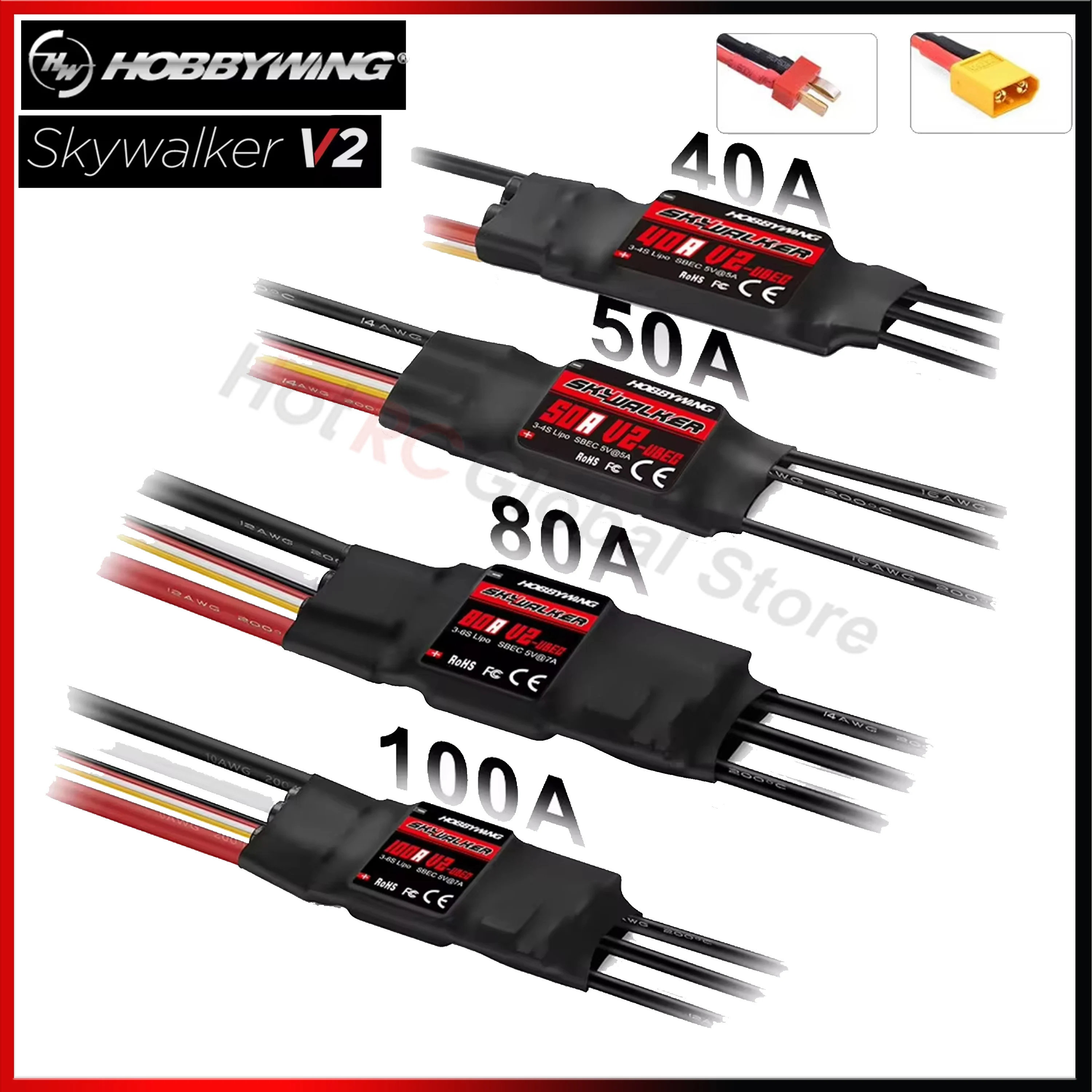 Drone Racing Motor - BBYWING Skywalker-Contrôleur de vitesse ESC sans