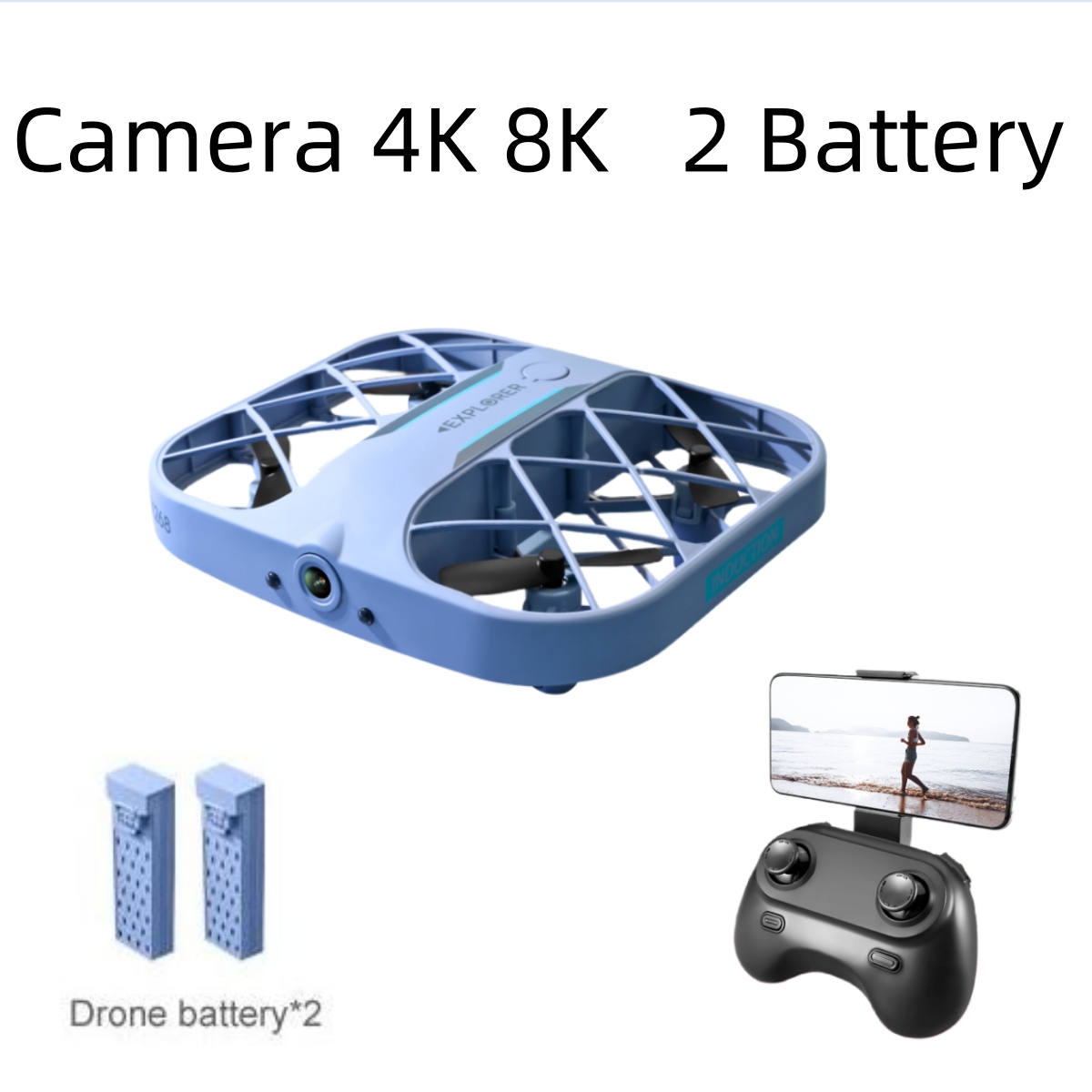 Drone Racing Camera - Drone RC JJRC H107 FPV avec