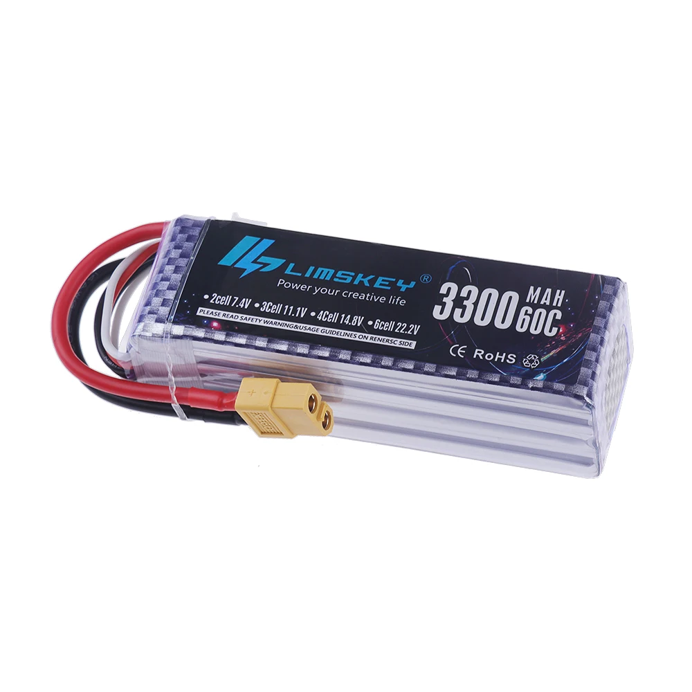 Batterie LiPo 4S 14.8V 3300mAh - Drone Racing Battery avis et prix