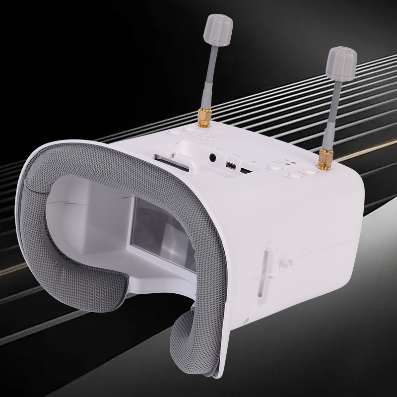 Lunettes FPV 008D PRO blanches - Drone Racing Goggles avis et prix