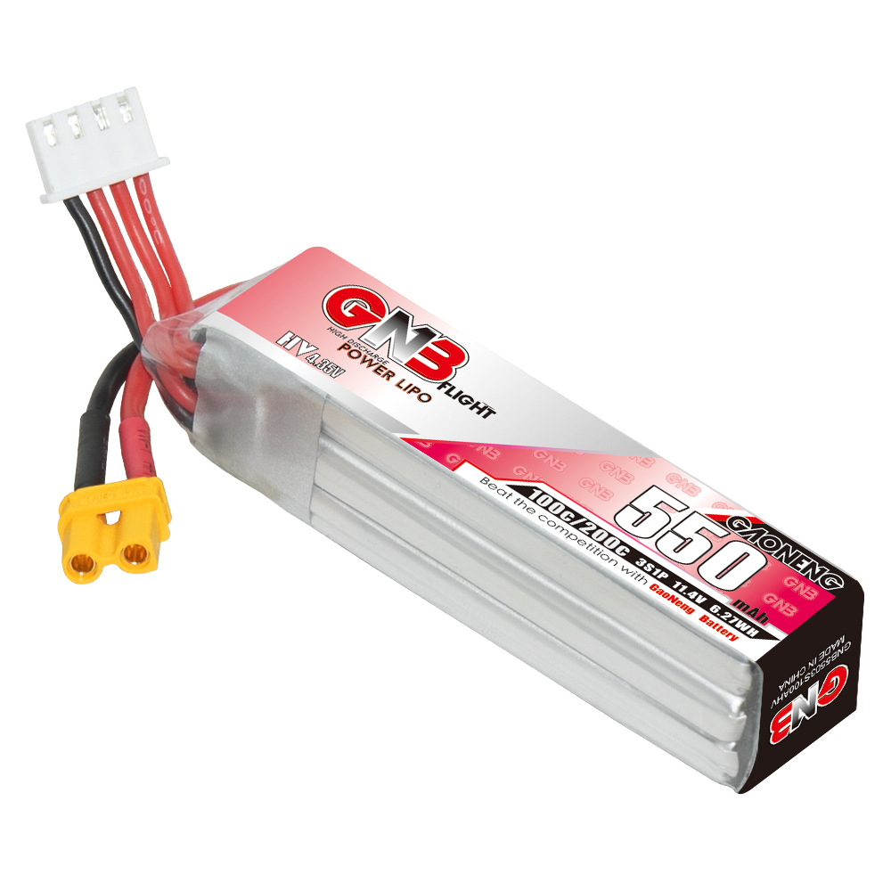 GNB HV 11.4V 550mAh 100C/200C  - Drone Racing Battery avis et prix