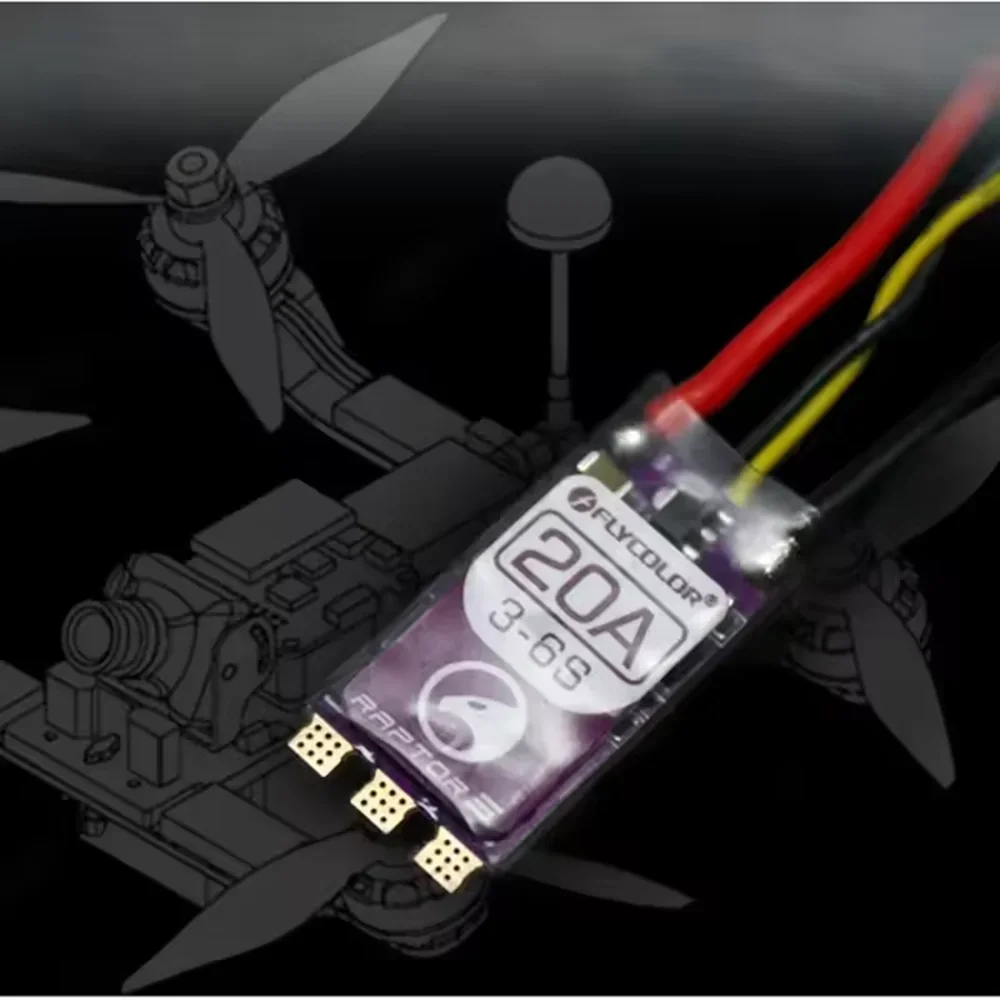 FLYCOLOR Raptor 5 20A 35A 45A  - Drone Racing Esc avis et prix