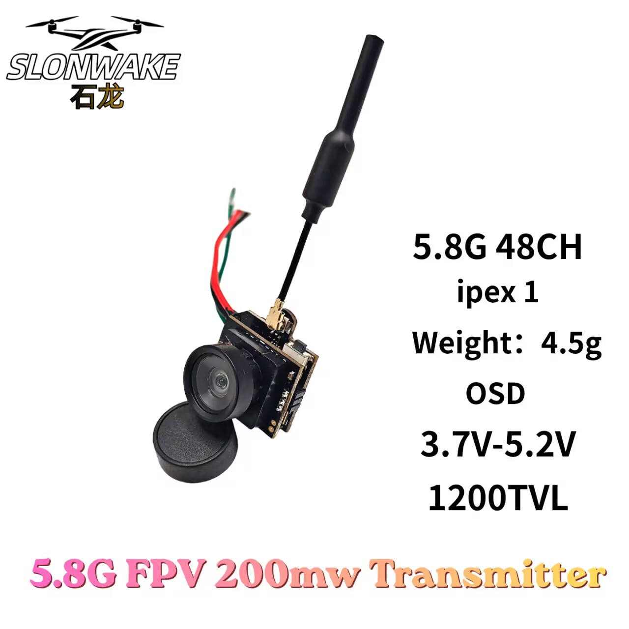 Caméra de transmission vidéo a - Drone Racing Transmitter avis et prix