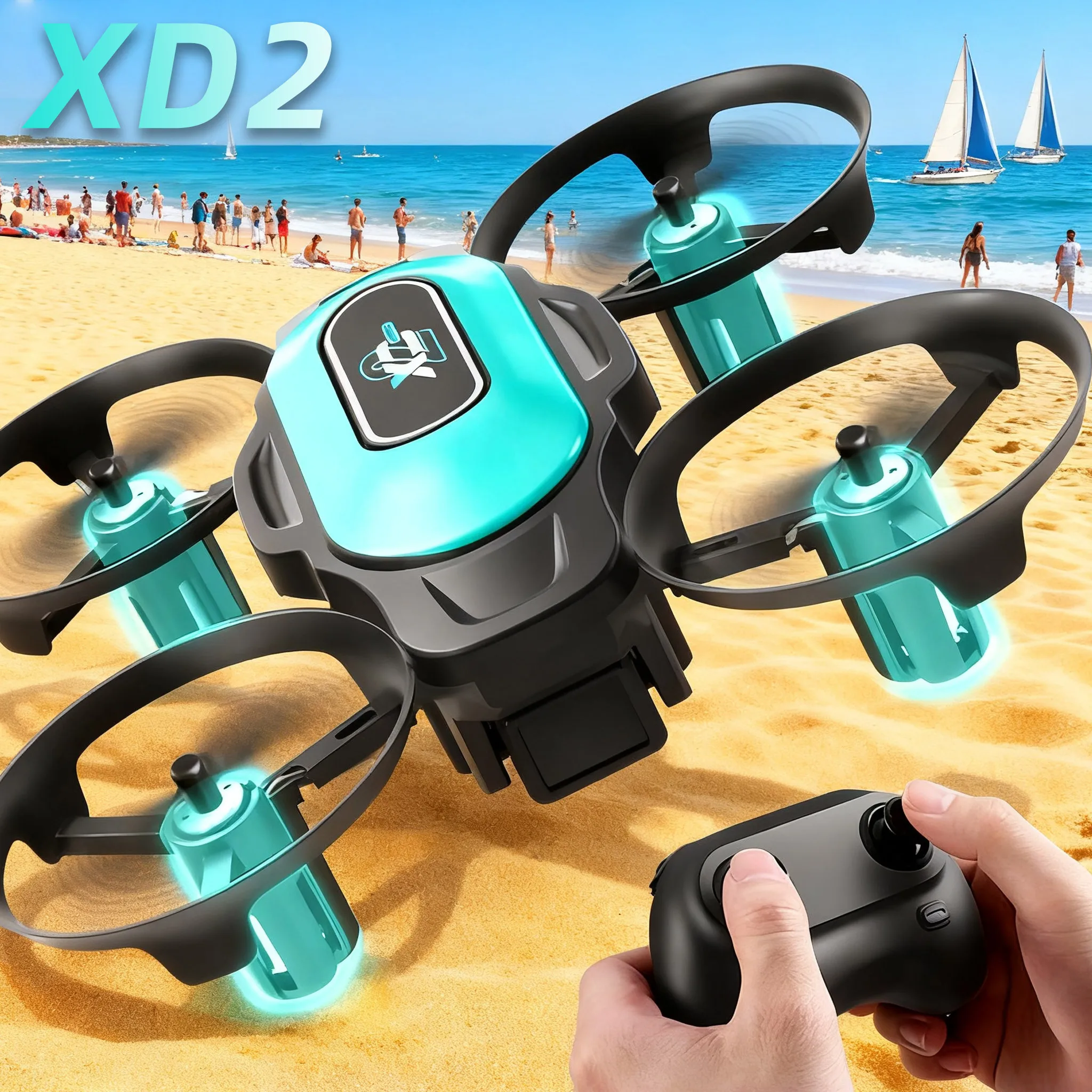 Mini drone XD2, 360 °   Tours  - Drone Racing Camera avis et prix