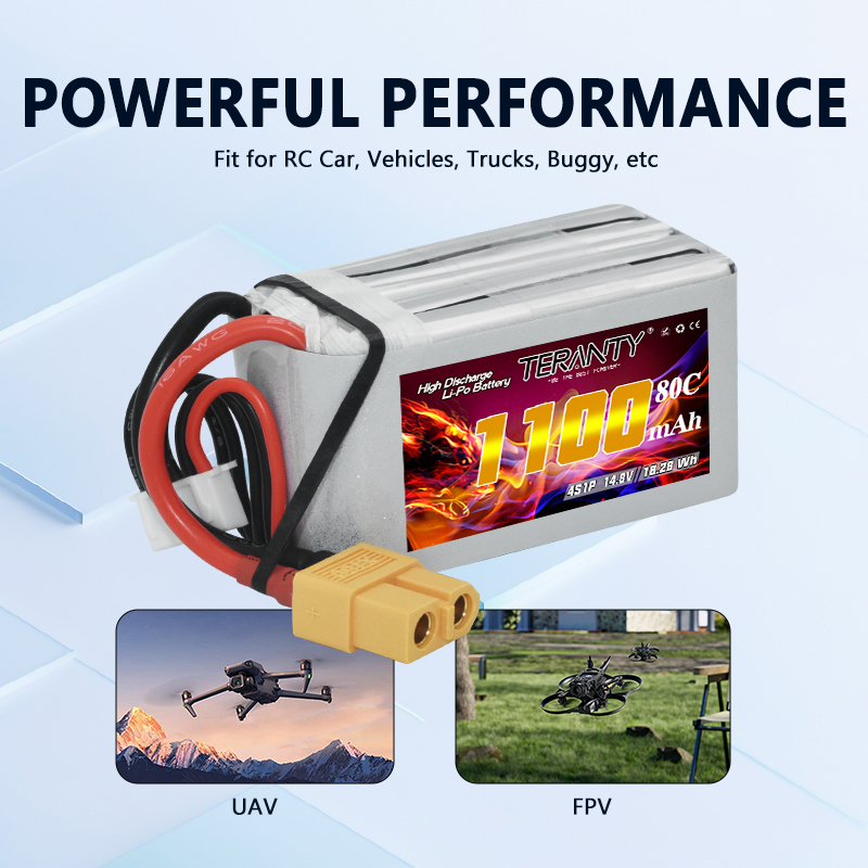 TERANTY – batterie Lipo 4S 110 - Drone Racing Battery avis et prix