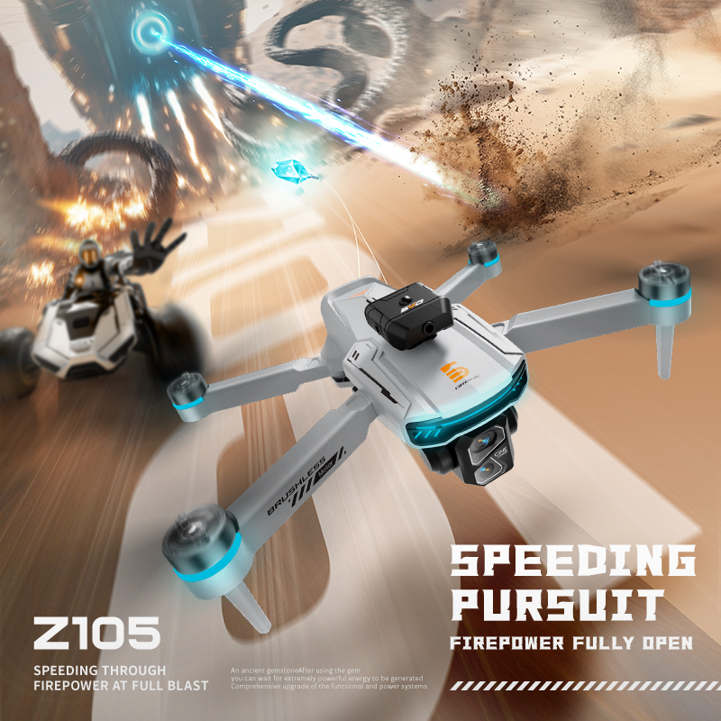 Nouveau Drone Z105 RC 8K, camé - Drone Racing Charger avis et prix