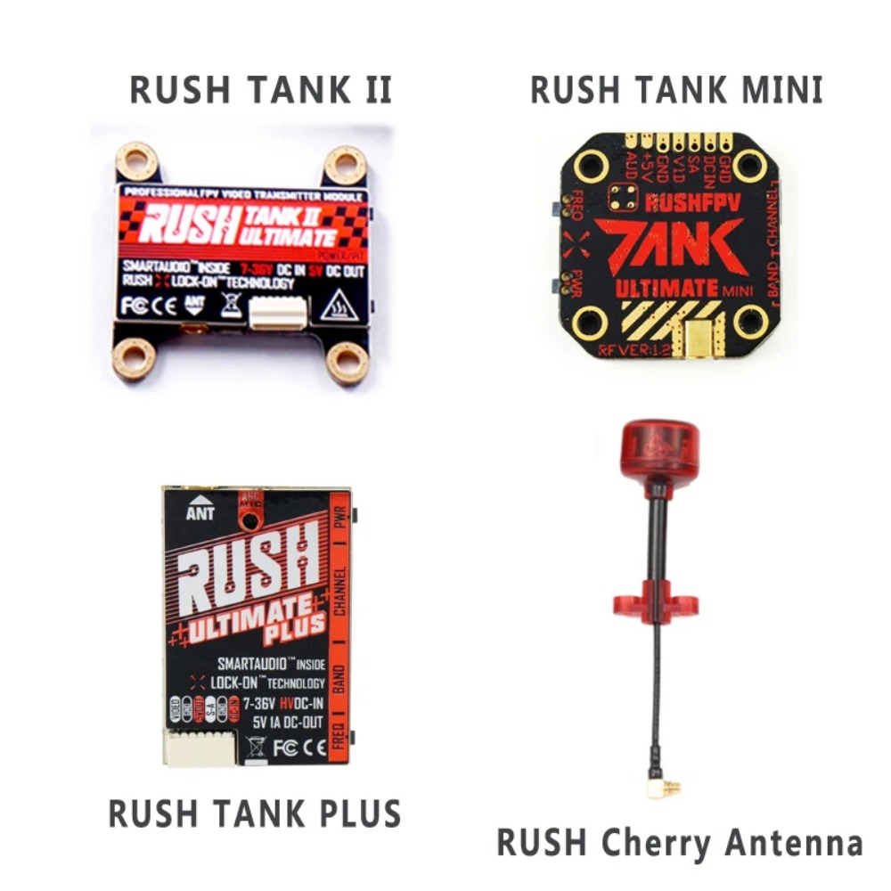 Émetteur vidéo RUSH TANK Ultim - Drone Racing Antenna avis et prix