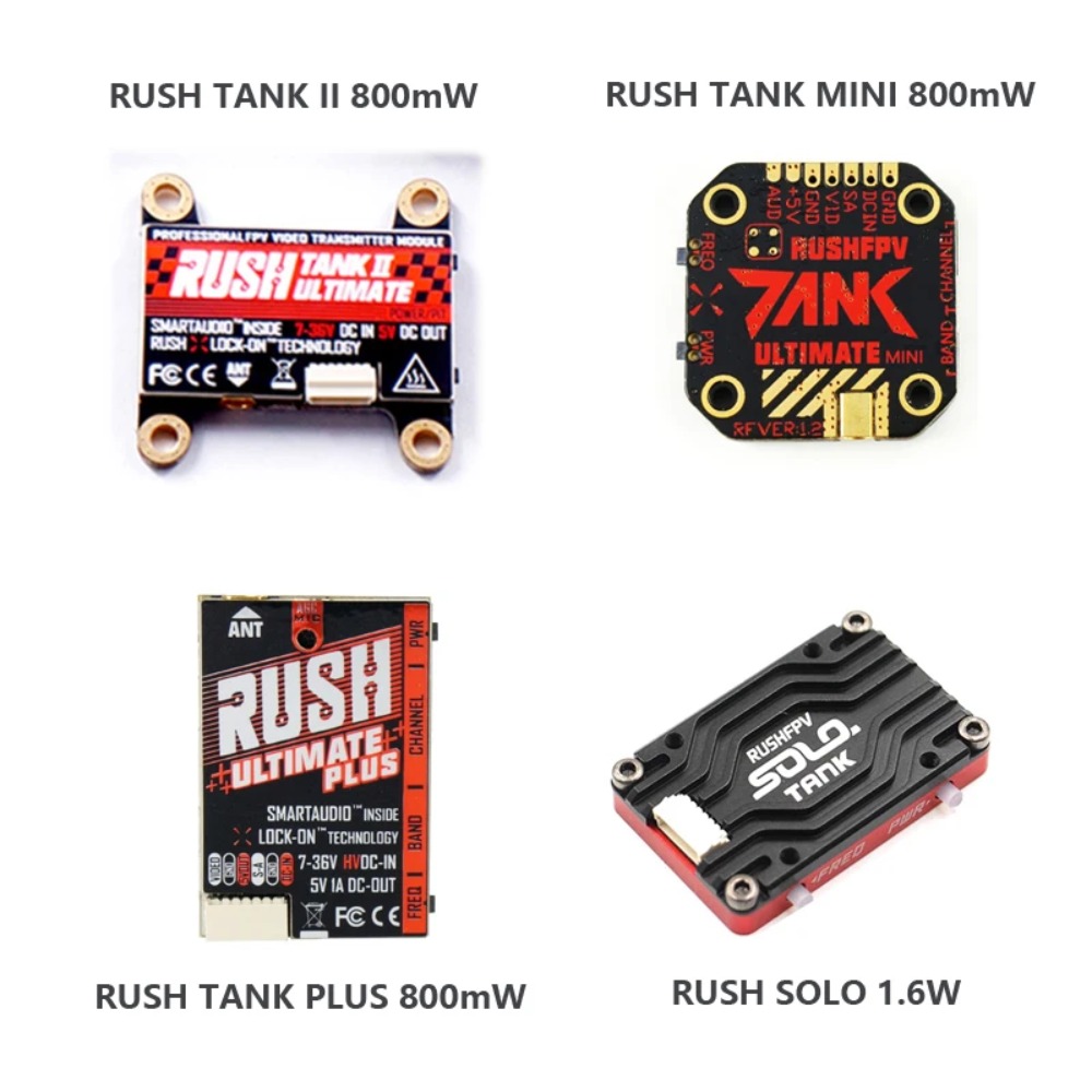 Émetteur vidéo RUSH TANK Ultim - Drone Racing Antenna avis et prix